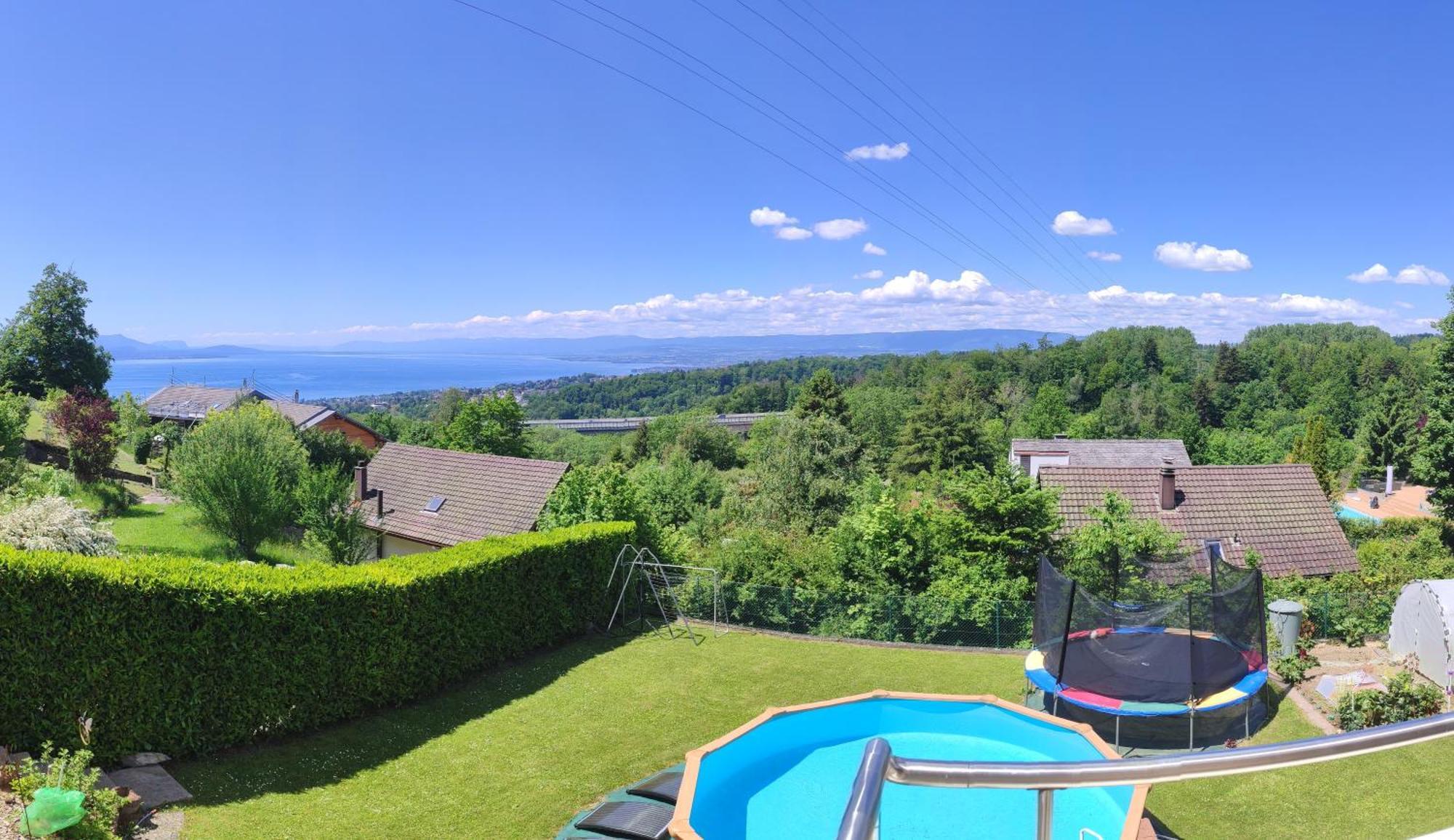 Apartamento Joli Avec Terrasse Et Vue Exclusivement Pour Non Fumeurs Belmont-sur-Lausanne