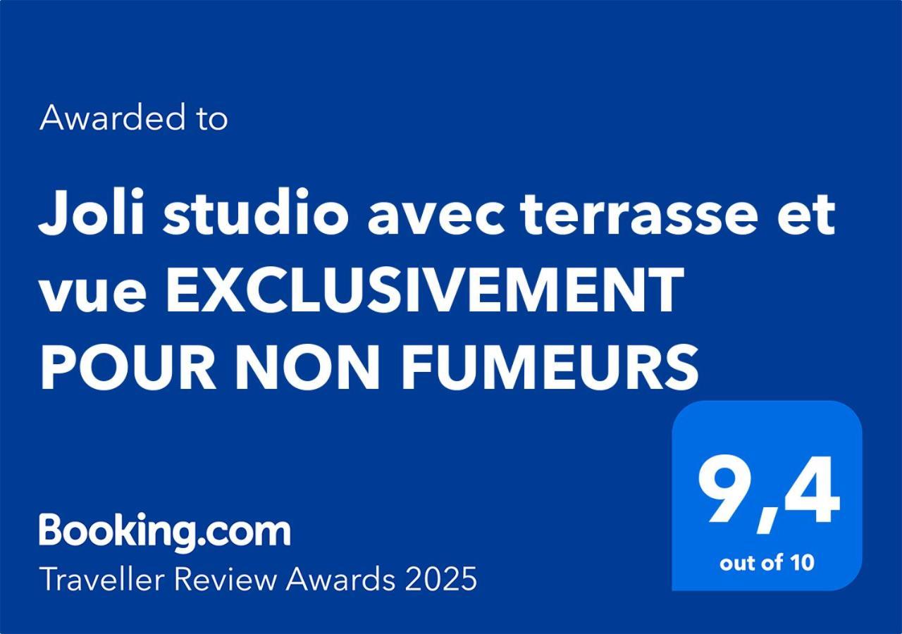 Joli Avec Terrasse Et Vue Exclusivement Pour Non Fumeurs Apartamento *